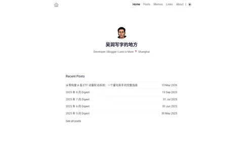 吴润写字的地方 的首页截图