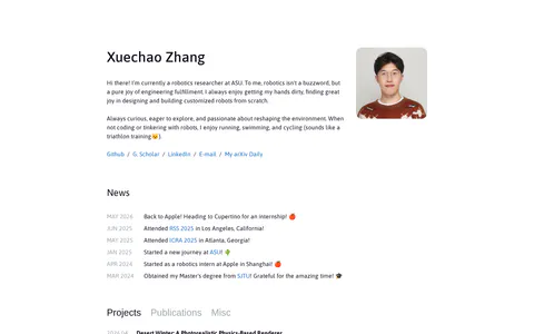 Henrik's Blog 的首页截图