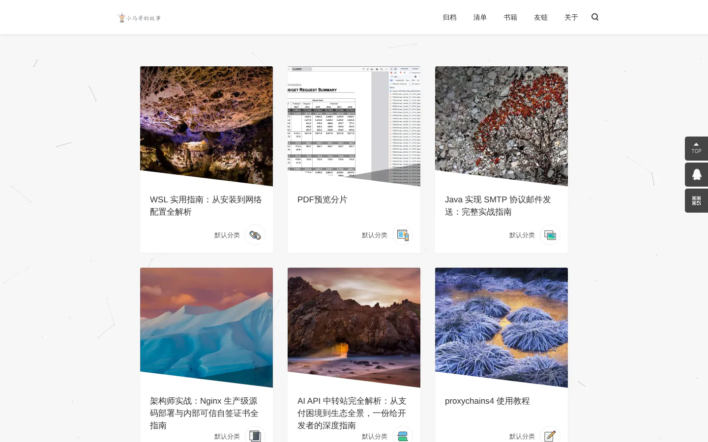 小马哥的故事 的首页截图