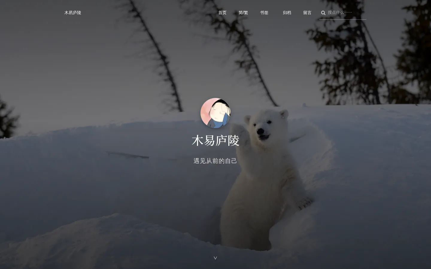 木易庐陵 的首页截图