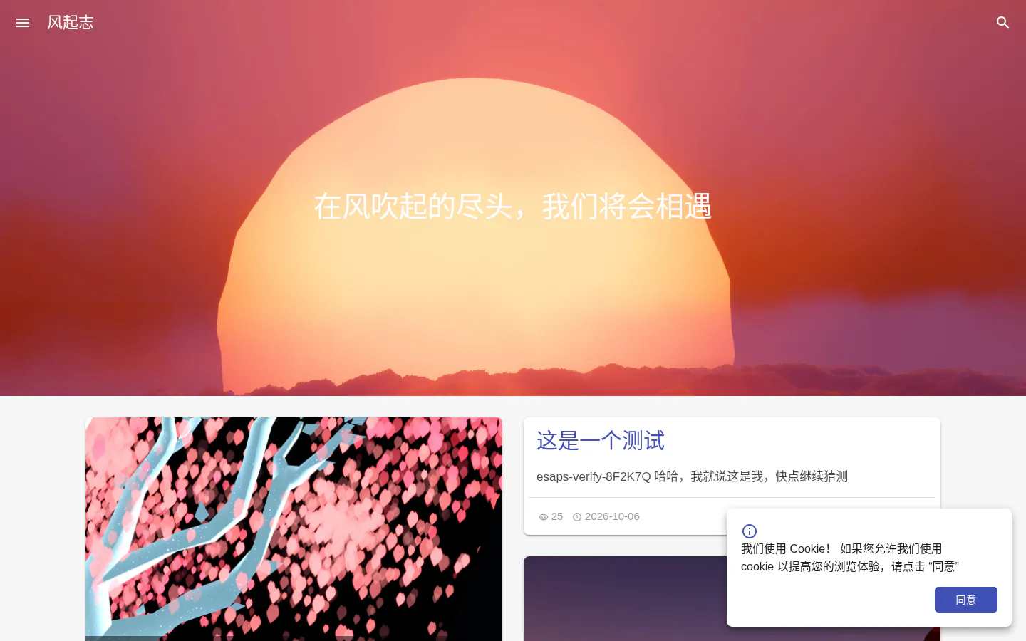 风起志 的首页截图